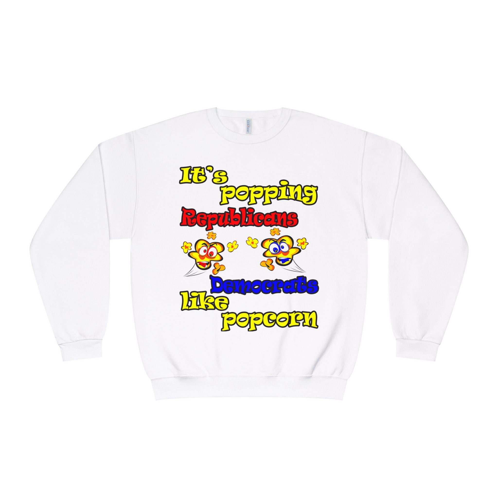 popping like popcorn - Unisex NuBlend® Crewneck Sweatshirt