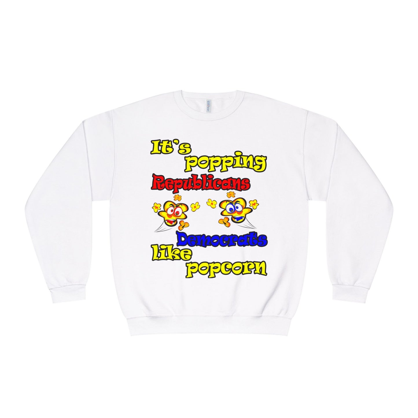 popping like popcorn - Unisex NuBlend® Crewneck Sweatshirt