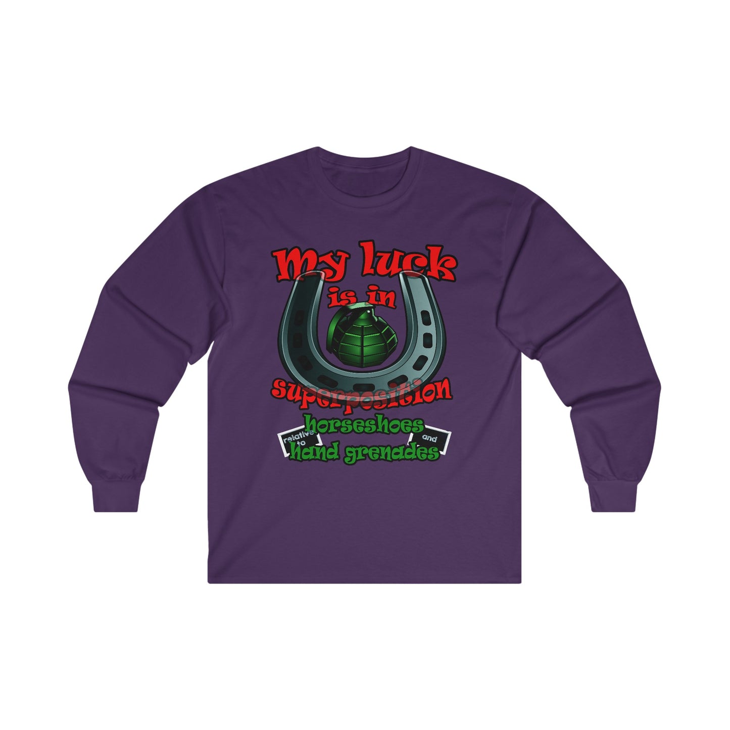 my luck - Ultra Cotton Long Sleeve Tee