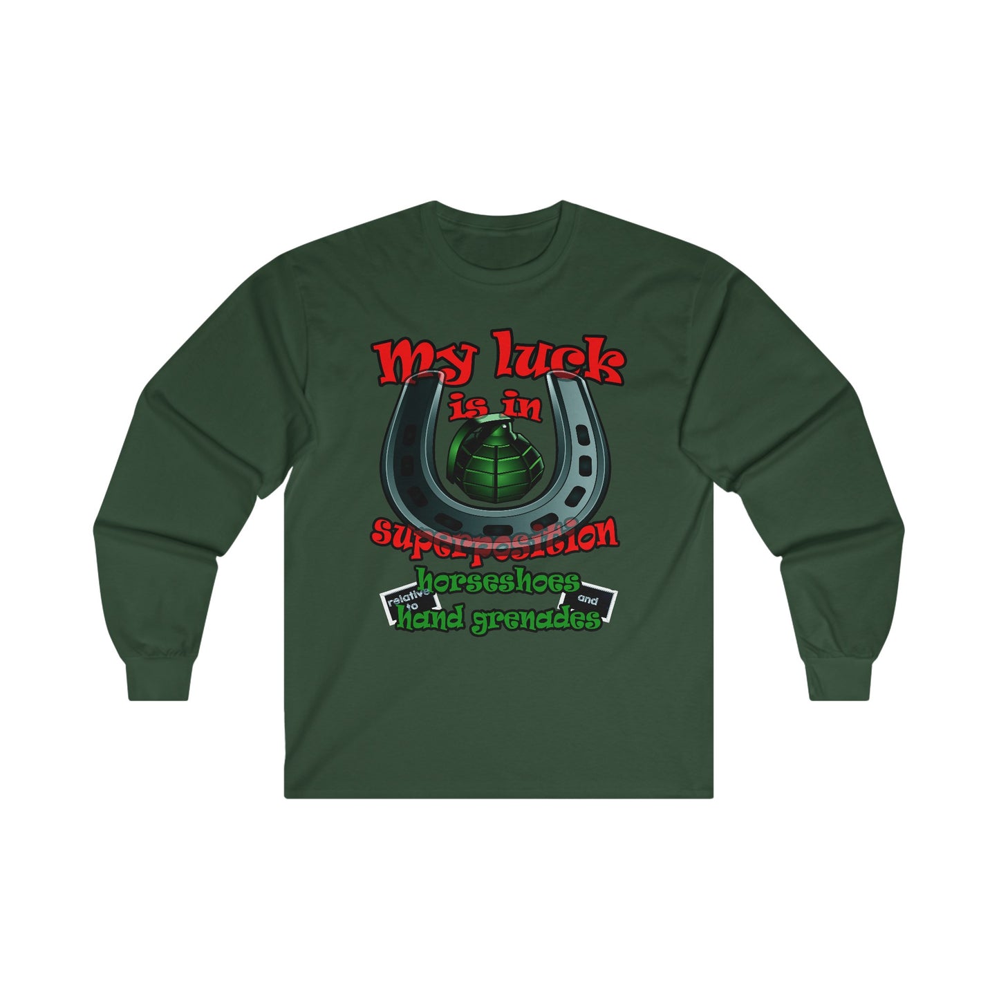 my luck - Ultra Cotton Long Sleeve Tee