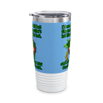 turtle race - Ringneck Tumbler, 20oz (light blue)