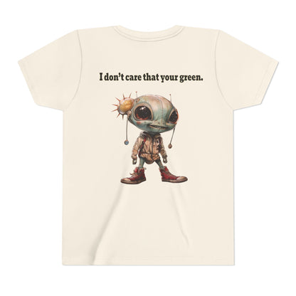 I don't care that your grey - Youth Short Sleeve Tee