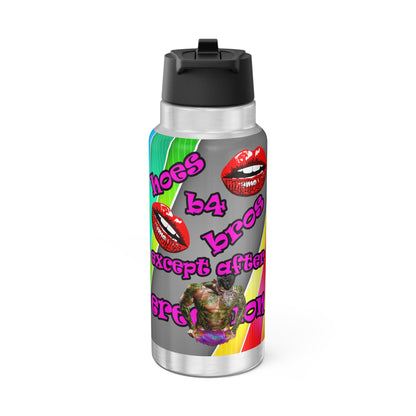 hoes b4 bros - Gator Tumbler, 32oz  (rainbow split)