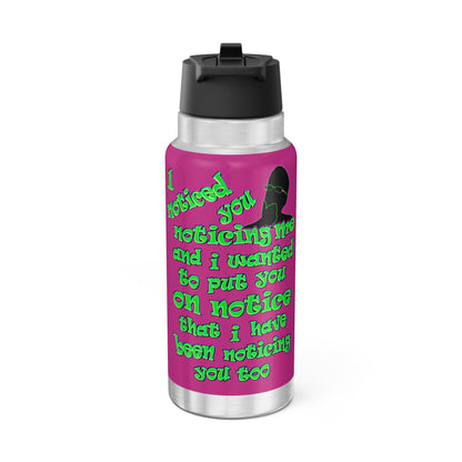 noticed you noticing - Gator Tumbler, 32oz (pink)