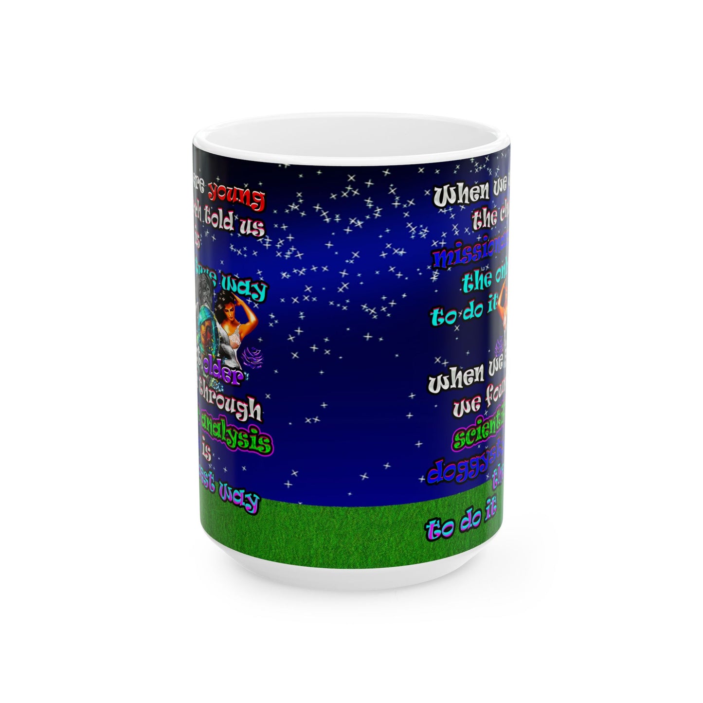 doggystyle - White Mug ('snoops' background)