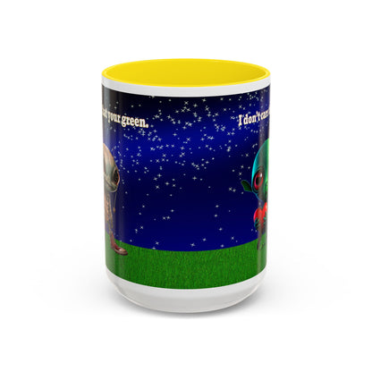 I don't care that your grey - Accent Mug ('snoops' background)