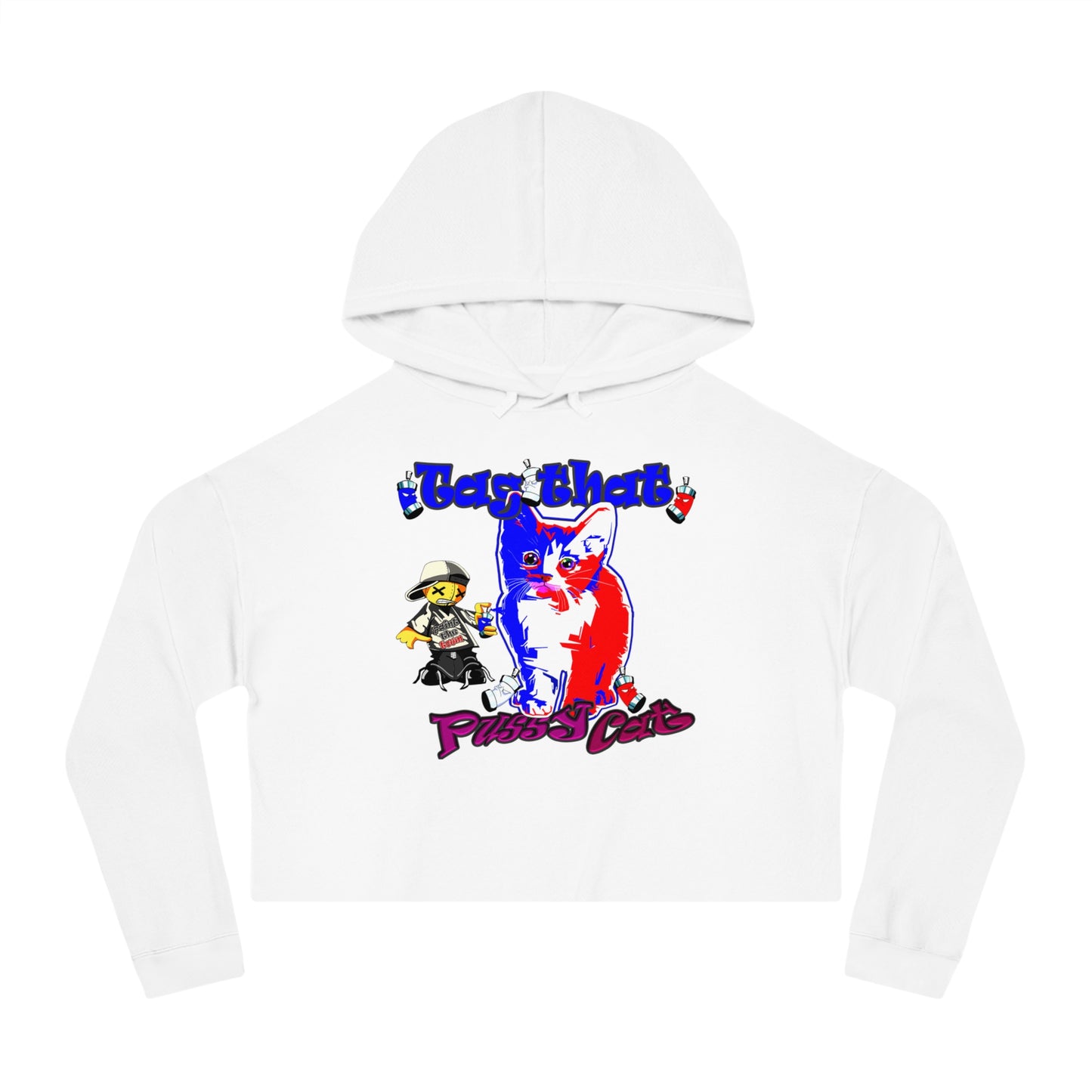 tag that - Women’s Cropped Hooded Sweatshirt