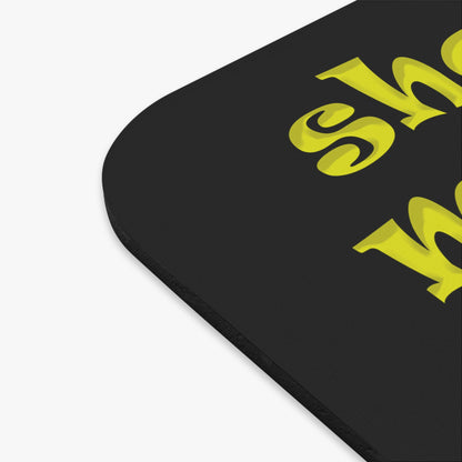 shoot the moon again - Mouse Pad (Rectangle) (black)