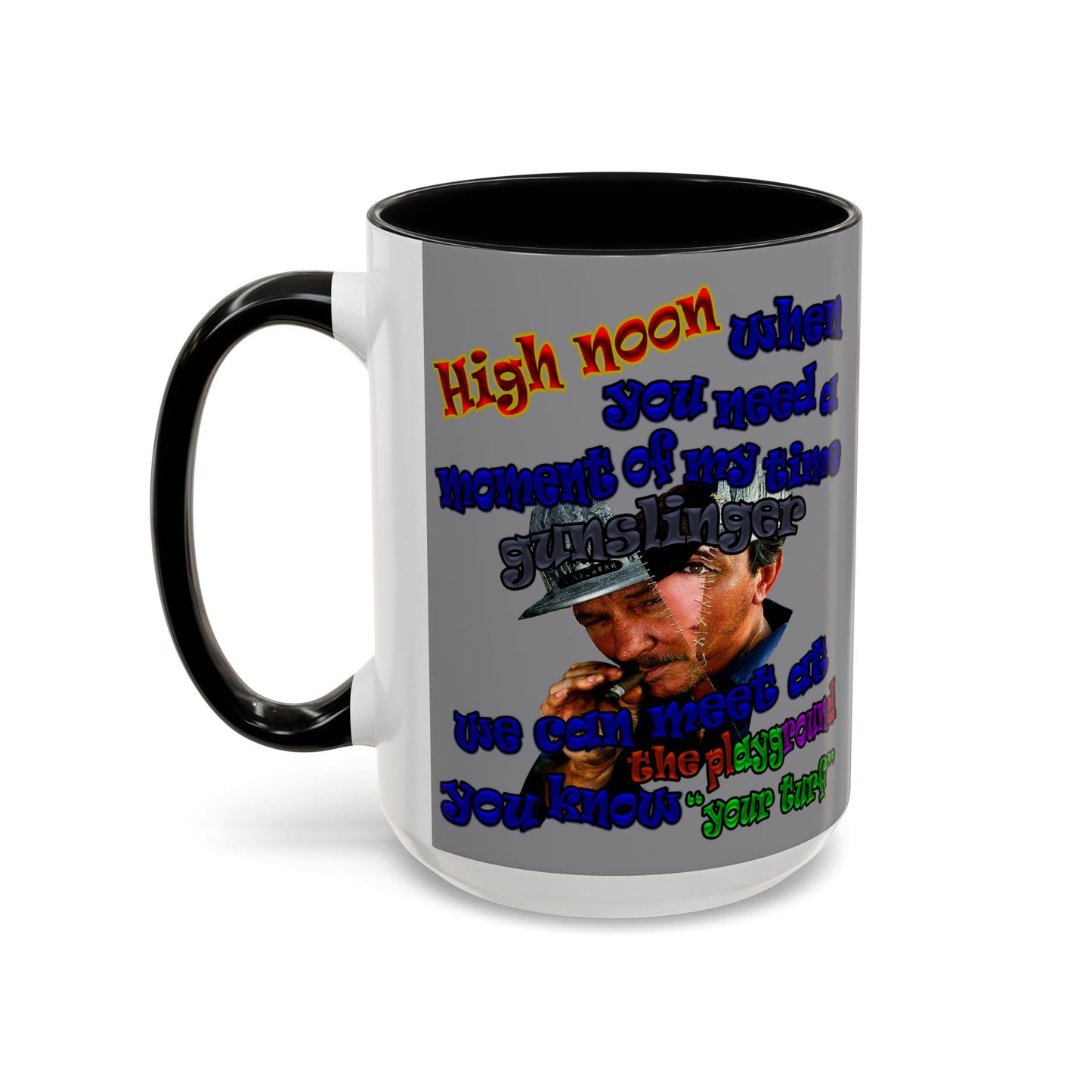 high noon - Accent Mug (grey)