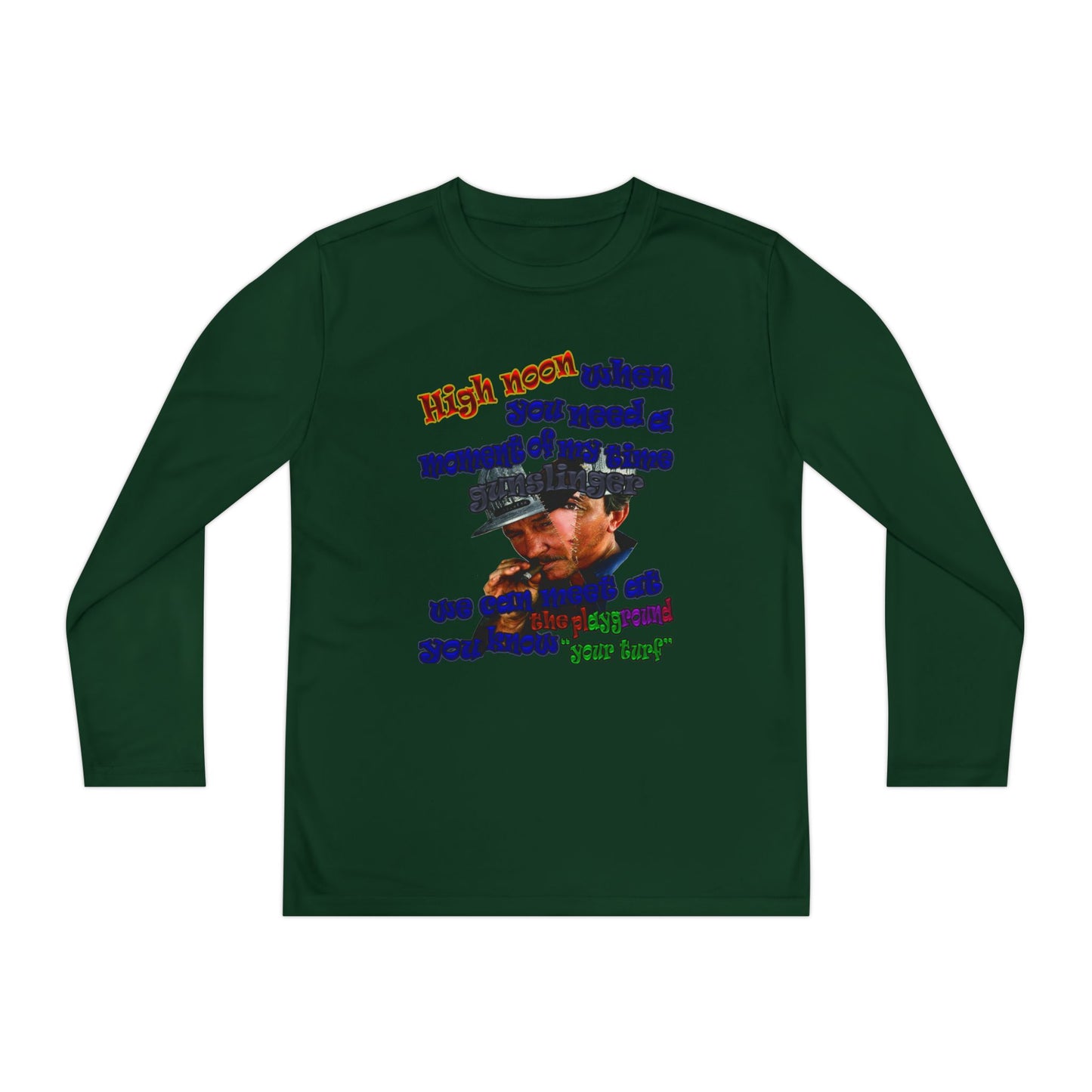 high noon - Youth Long Sleeve Competitor Tee