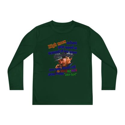 high noon - Youth Long Sleeve Competitor Tee
