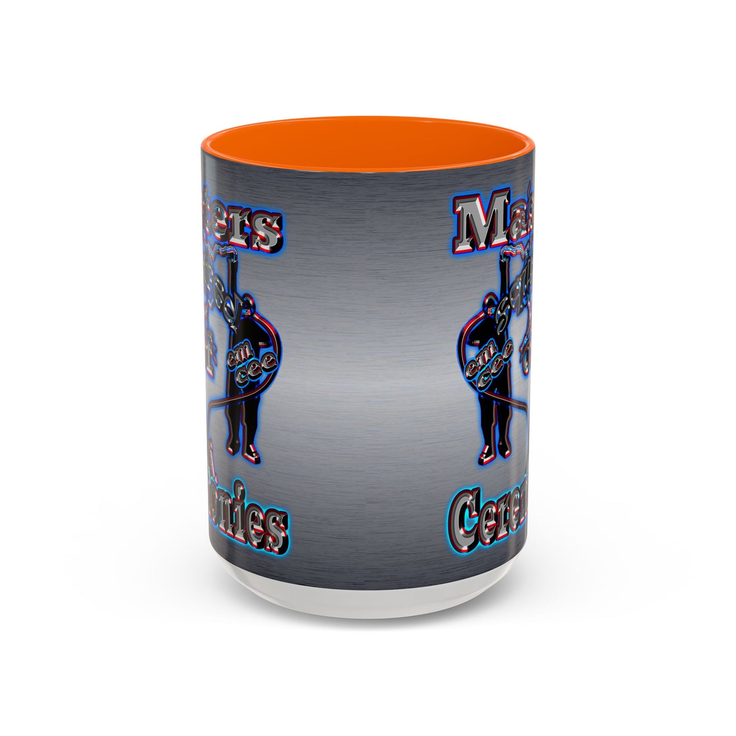 em cee squared - Accent Mug (brushed nickel)
