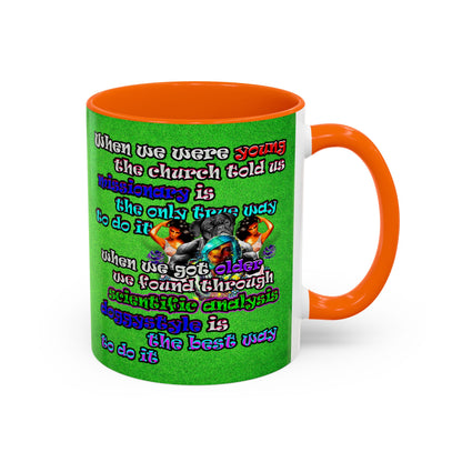 doggystyle - Accent Mug (green turf)