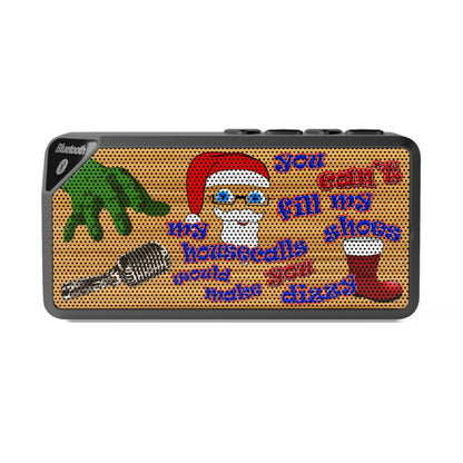 santa's shoes - Jabba Bluetooth Speaker (butterscotch wood finish)