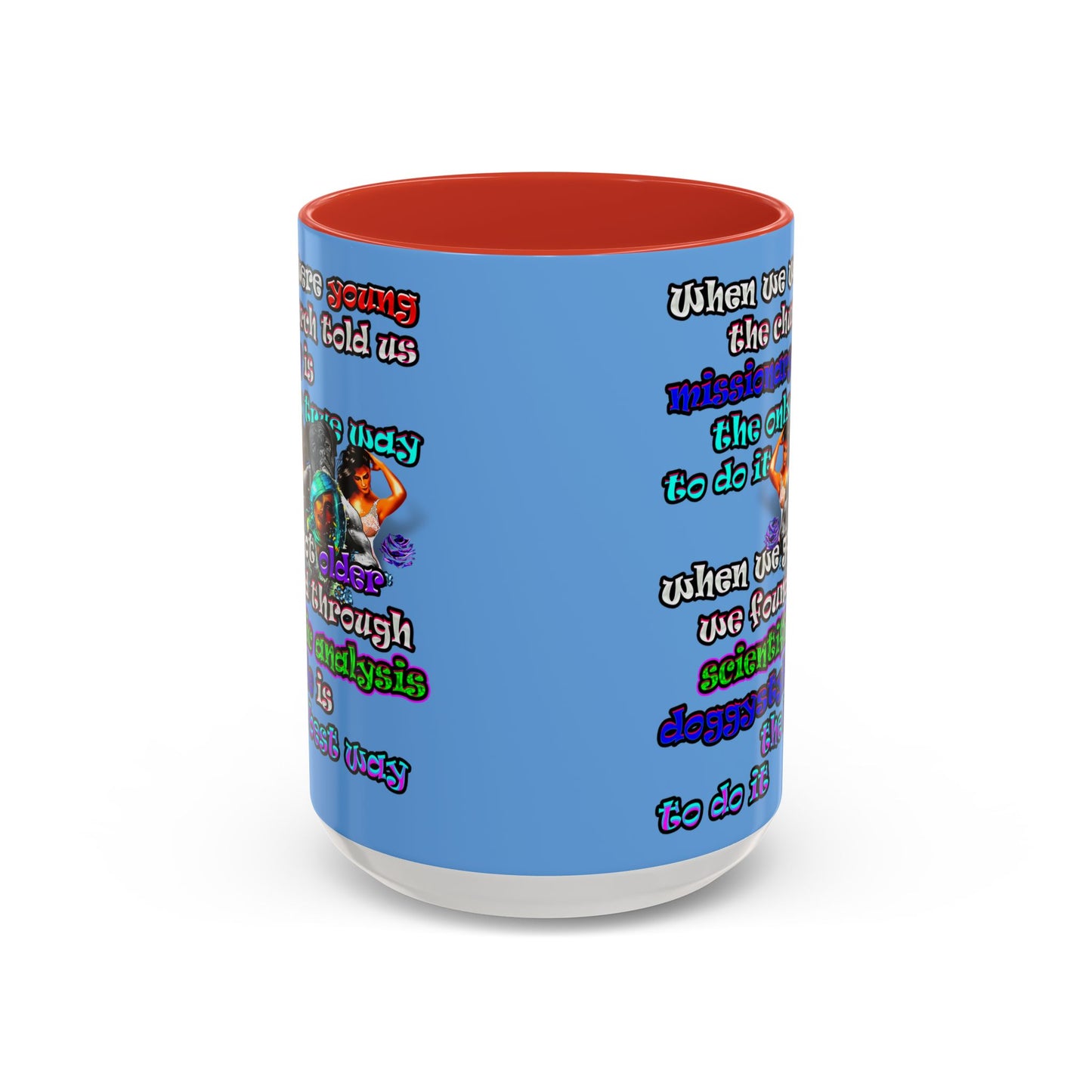 doggystyle - Accent Mug (light blue)