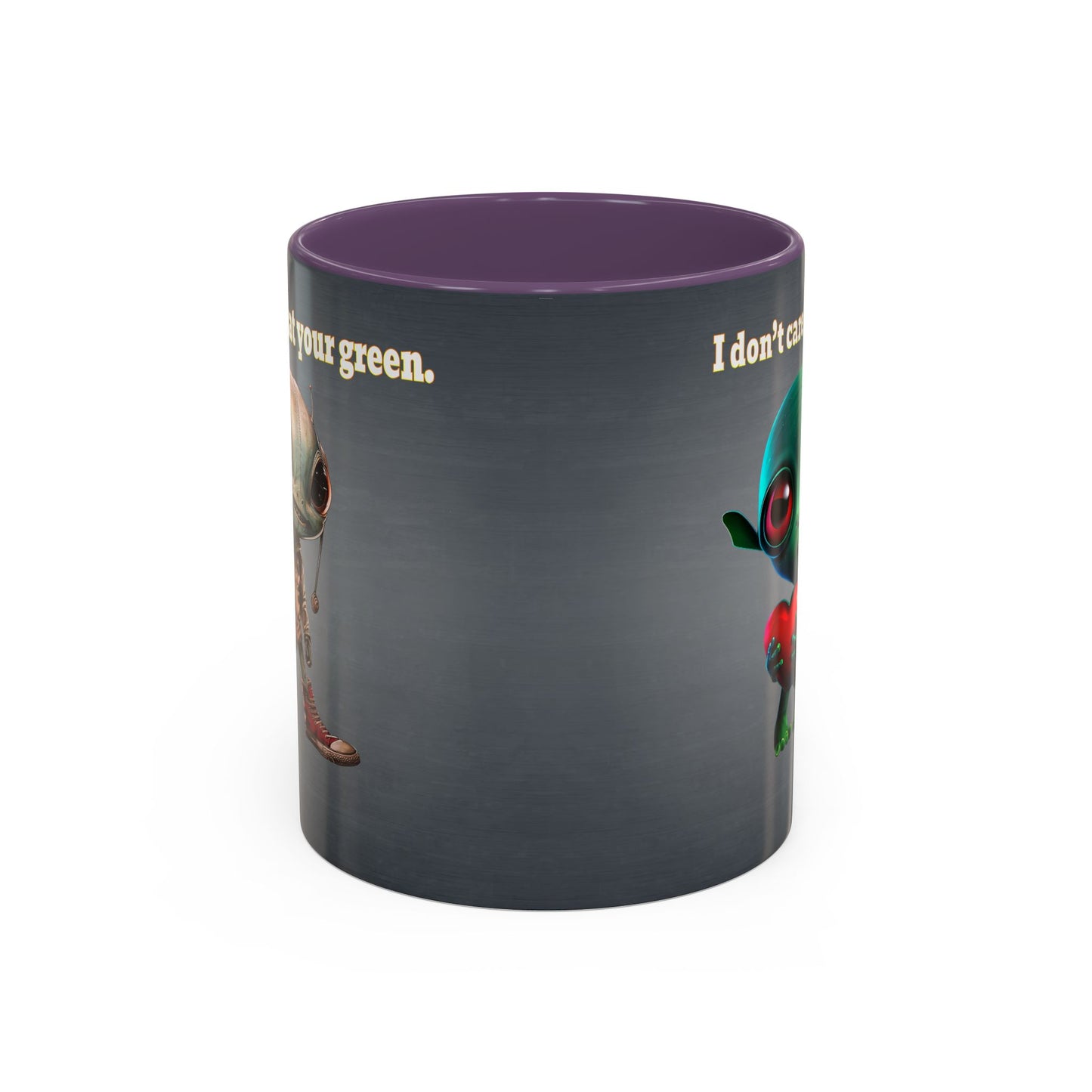 I don't care that your grey - Accent Mug (grey-light grey)