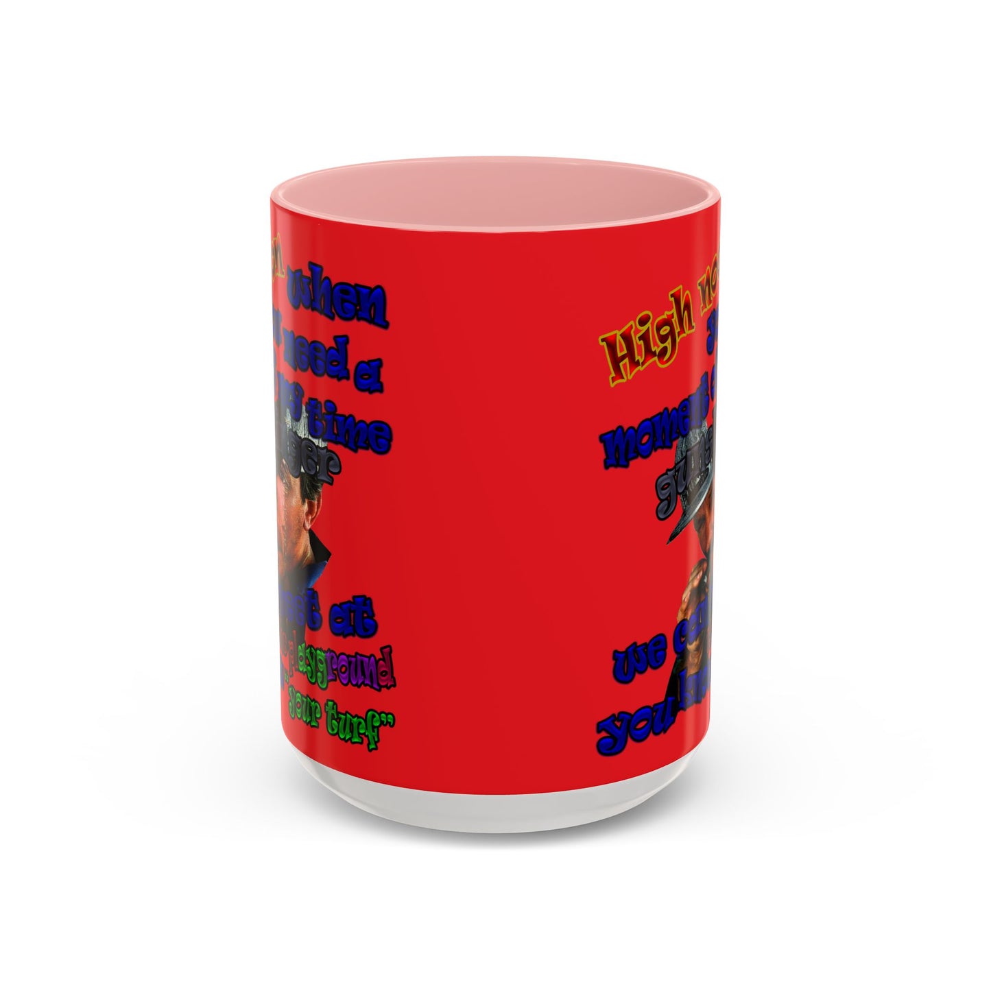 high noon - Accent Mug (red)