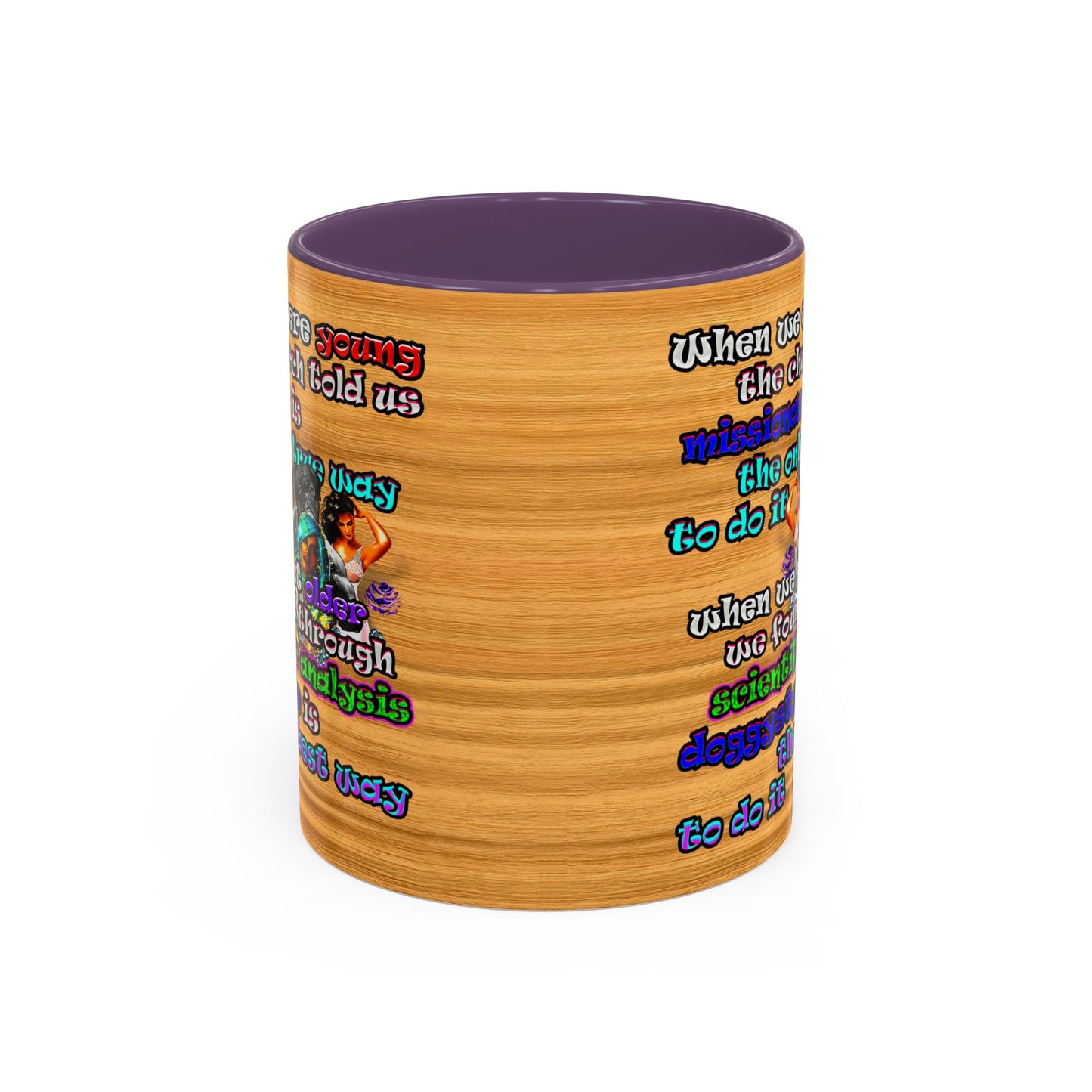 doggystyle - Accent Mug (butterscotch wood finish)