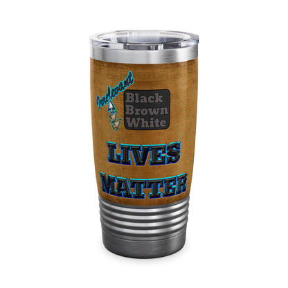 irrelevant - Ringneck Tumbler, 20oz (brown papyrus)
