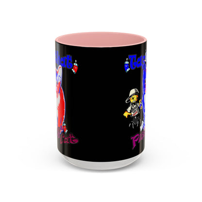 tag that - Accent Mug (black)