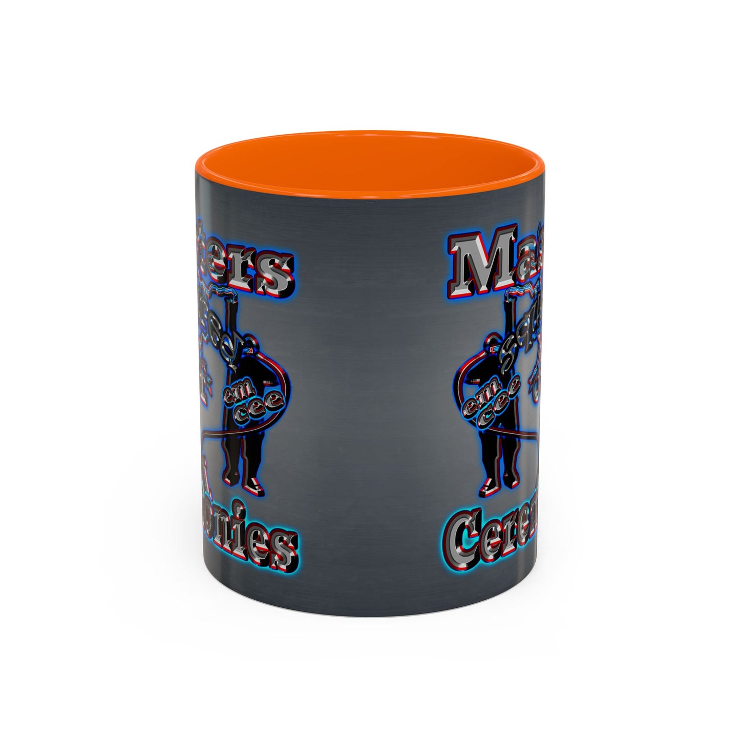 em cee squared - Accent Mug (grey-light grey)