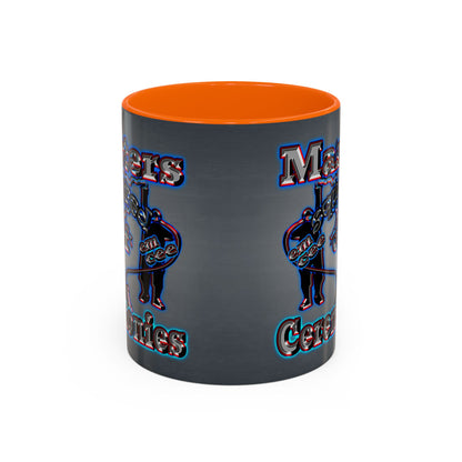 em cee squared - Accent Mug (grey-light grey)