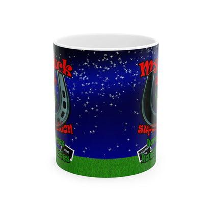 my luck - White Mug ('snoops' background)