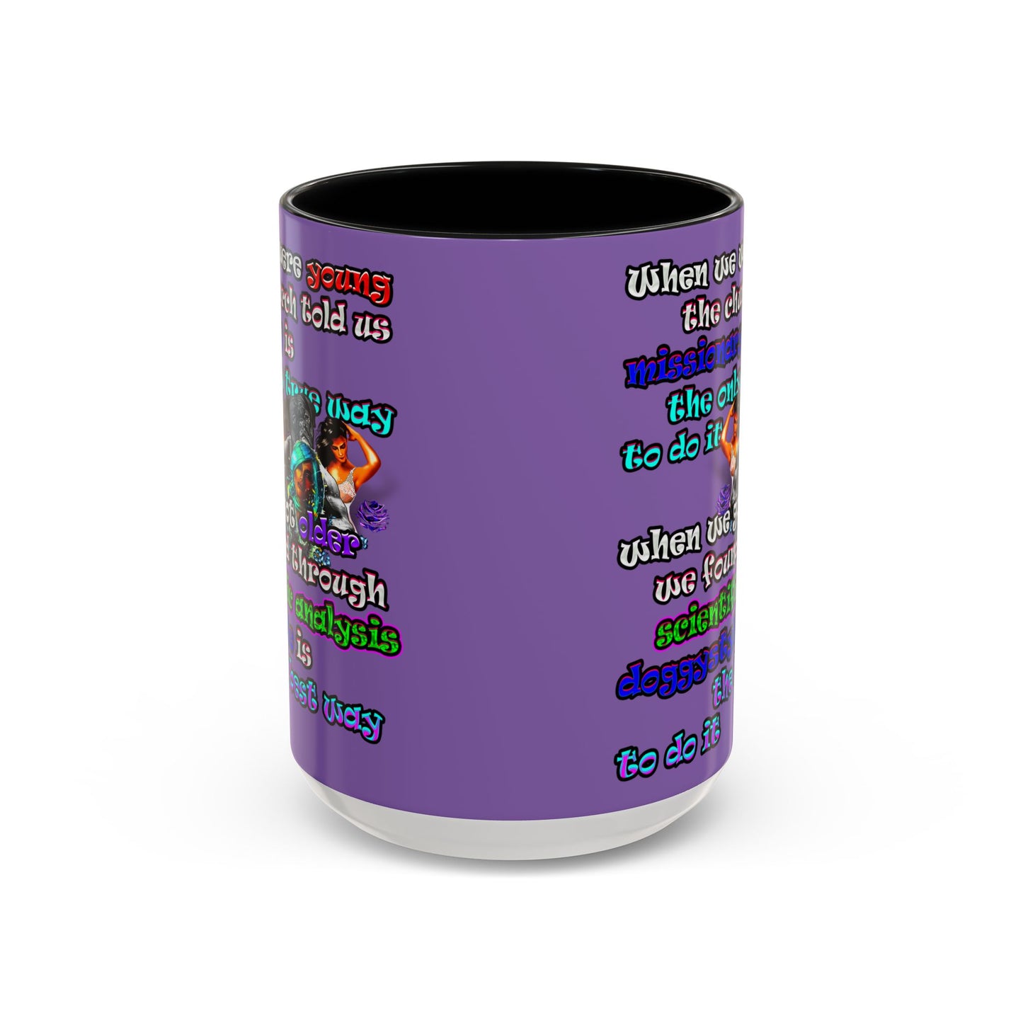doggystyle - Accent Mug (light purple)