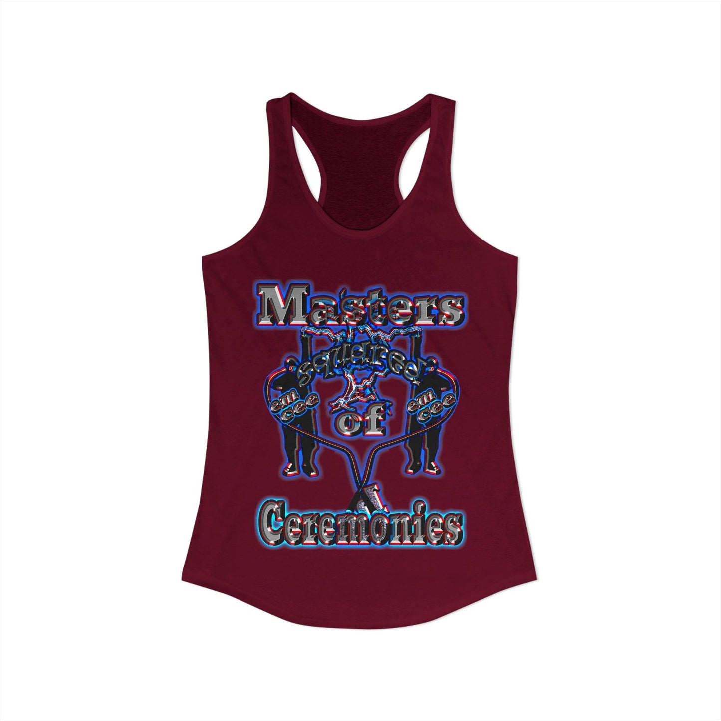 em cee squared - Women's Ideal Racerback Tank