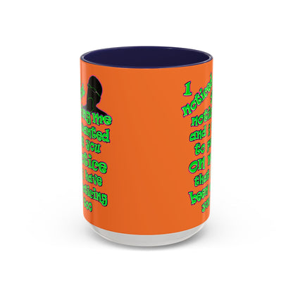 noticed you noticing - Accent Mug (crusta)