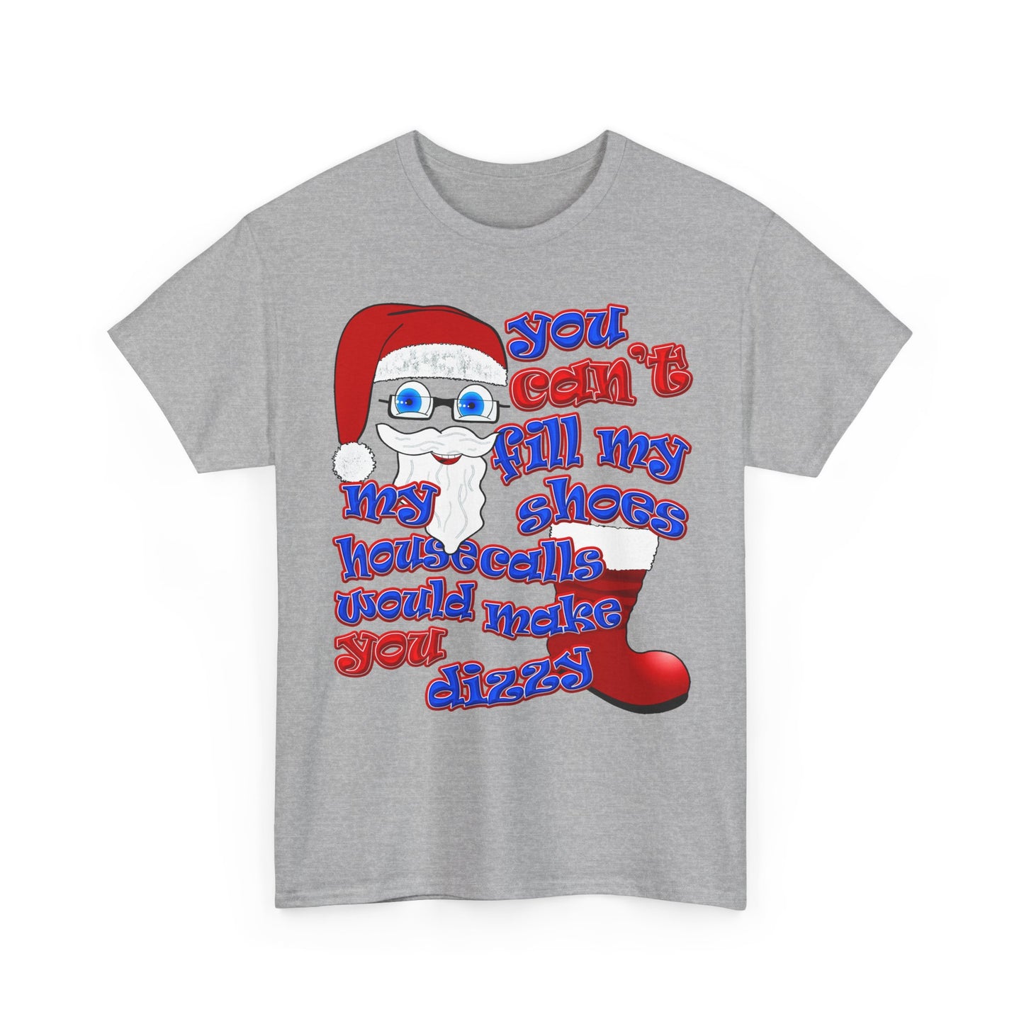 santa's shoes - Unisex Heavy Cotton Tee