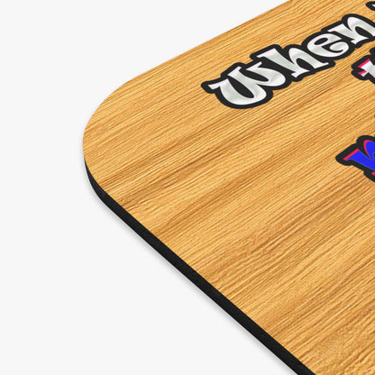 doggystyle - Mouse Pad (Rectangle) (butterscotch wood finish)