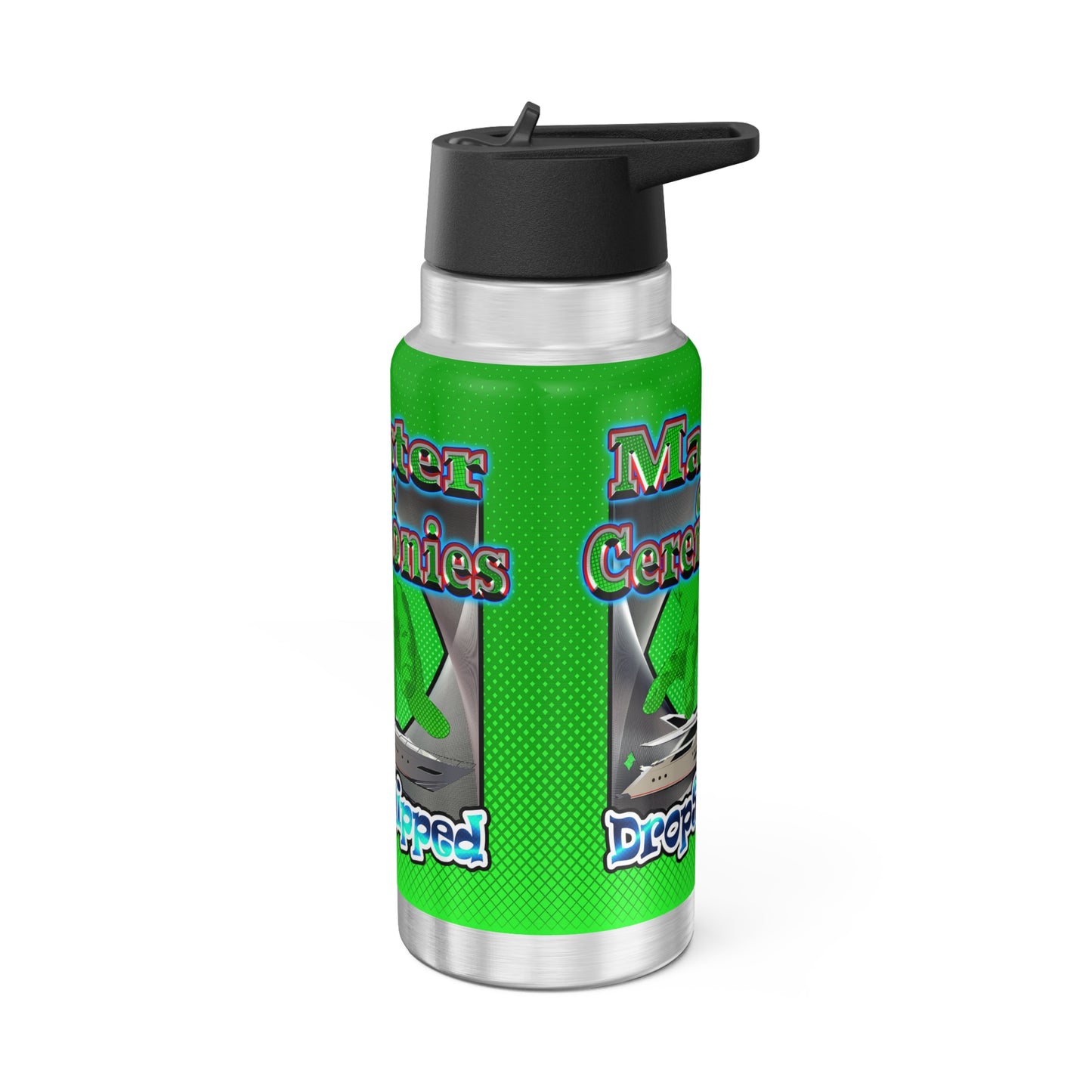 logo - Gator Tumbler, 32oz  (logo green)
