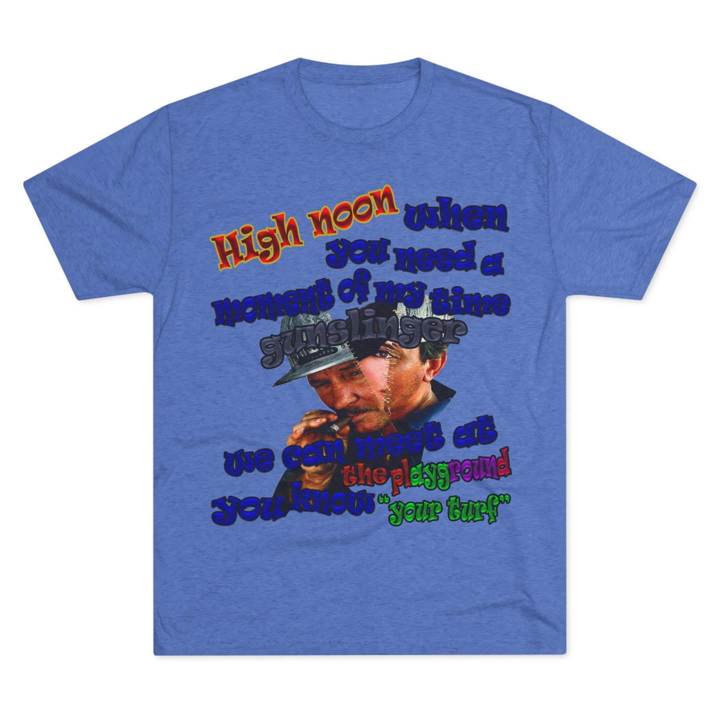 high noon - Unisex Tri-Blend Crew Tee