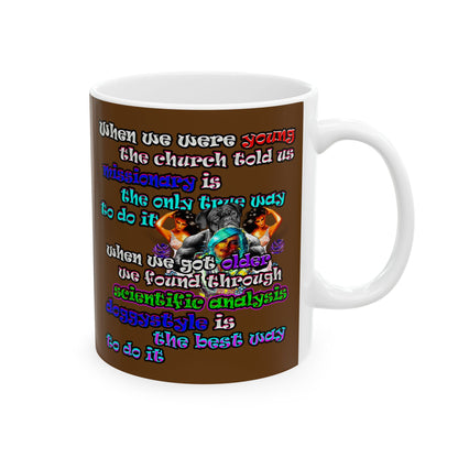 doggystyle - White Mug (brown)