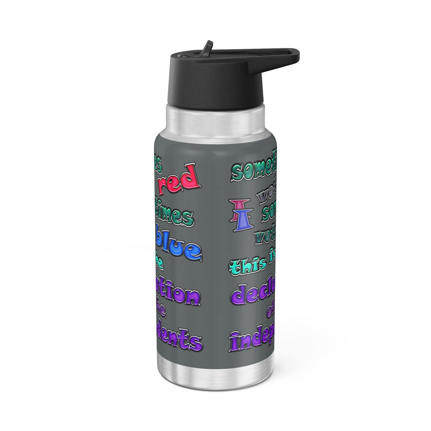 declaration of the independents - Gator Tumbler, 32oz (dark grey)