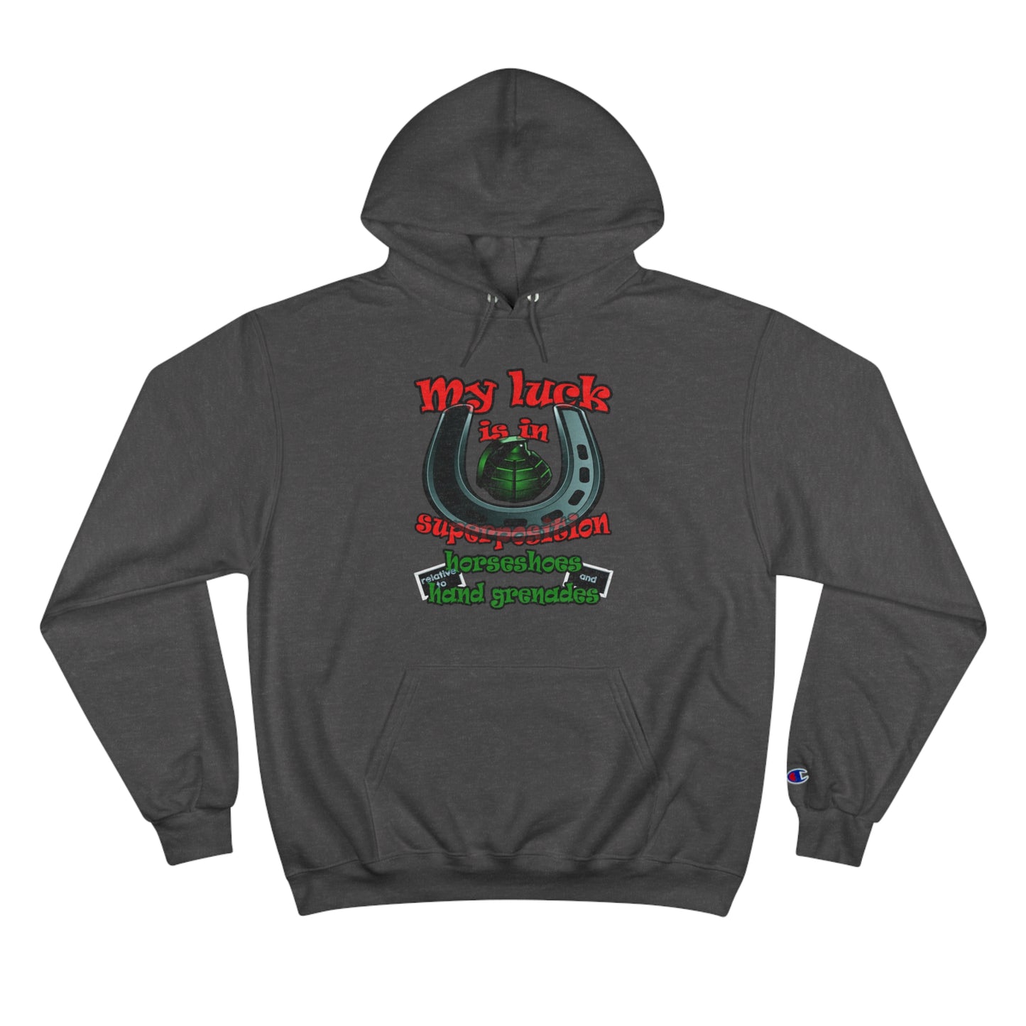 my luck - Champion Hoodie