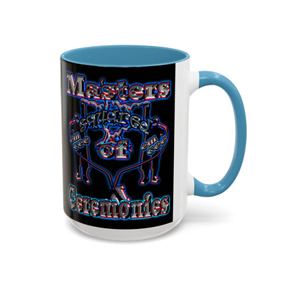 em cee squared - Accent Mug (black)
