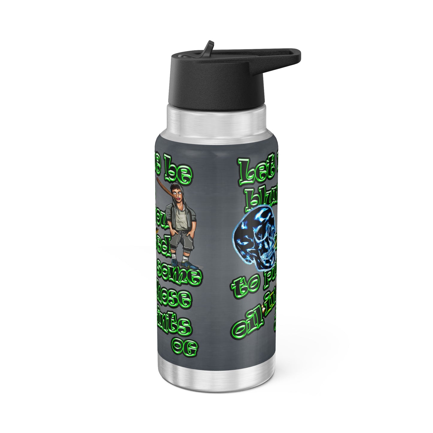 og - Gator Tumbler, 32oz  (grey-light grey)