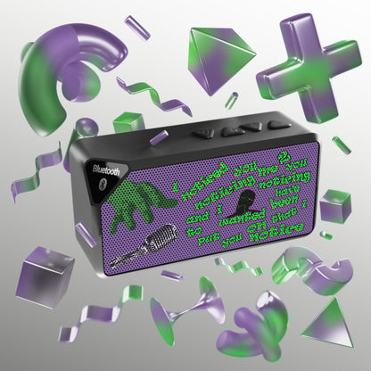 noticed you noticing - Jabba Bluetooth Speaker (light purple)