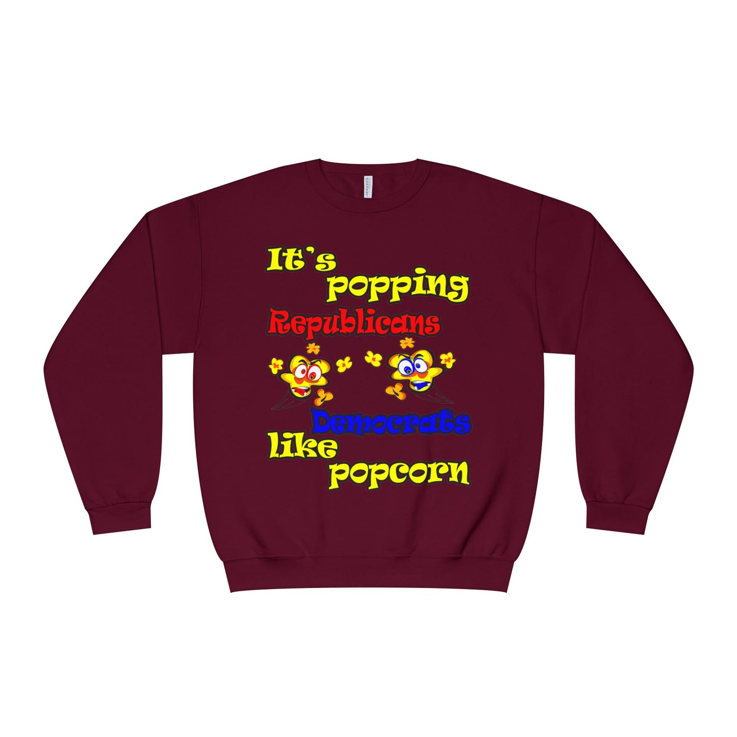 popping like popcorn - Unisex NuBlend® Crewneck Sweatshirt