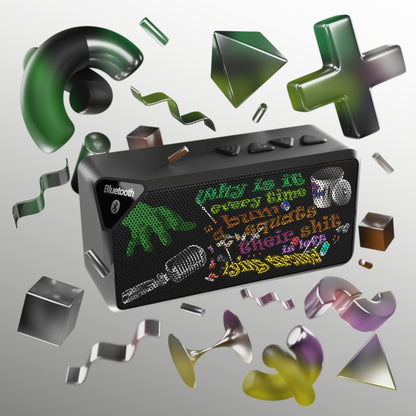 the bum's shit - Jabba Bluetooth Speaker (black)