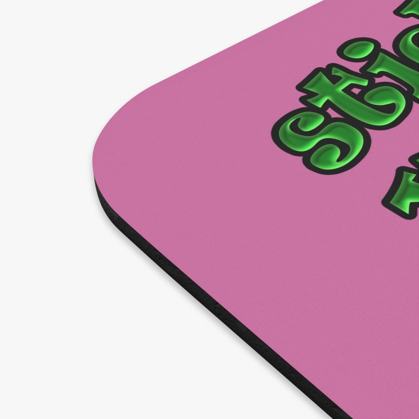 stick that in your pipe and smoke it - Mouse Pad (Rectangle) (light pink)
