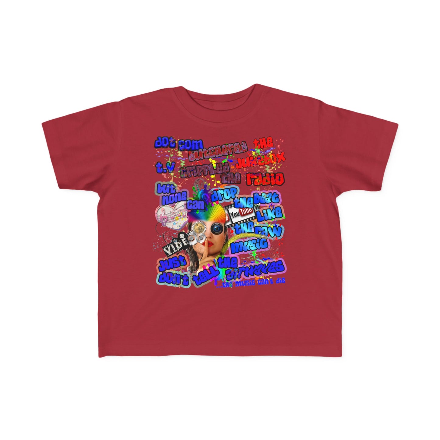 drop the beat - Toddler's Fine Jersey Tee