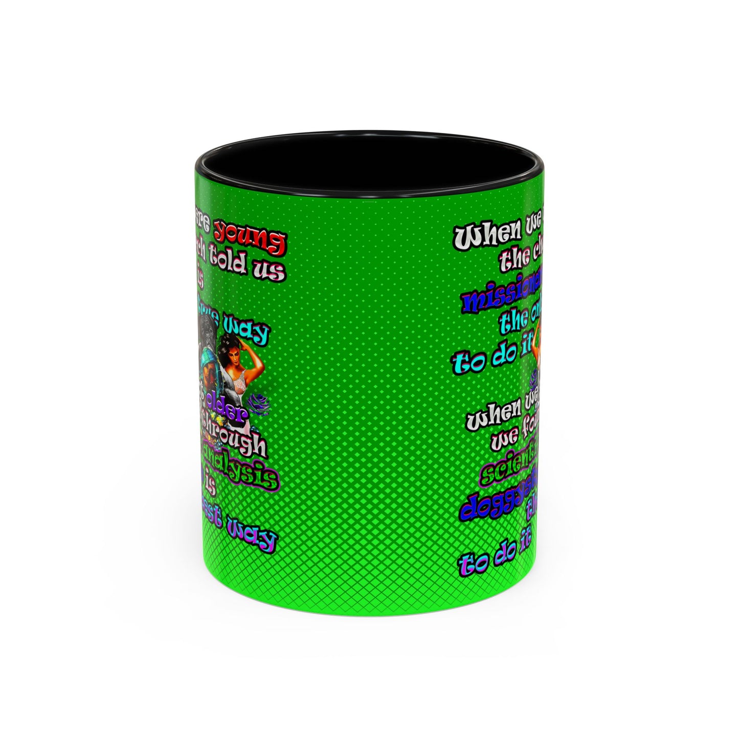 doggystyle - Accent Mug (logo green)