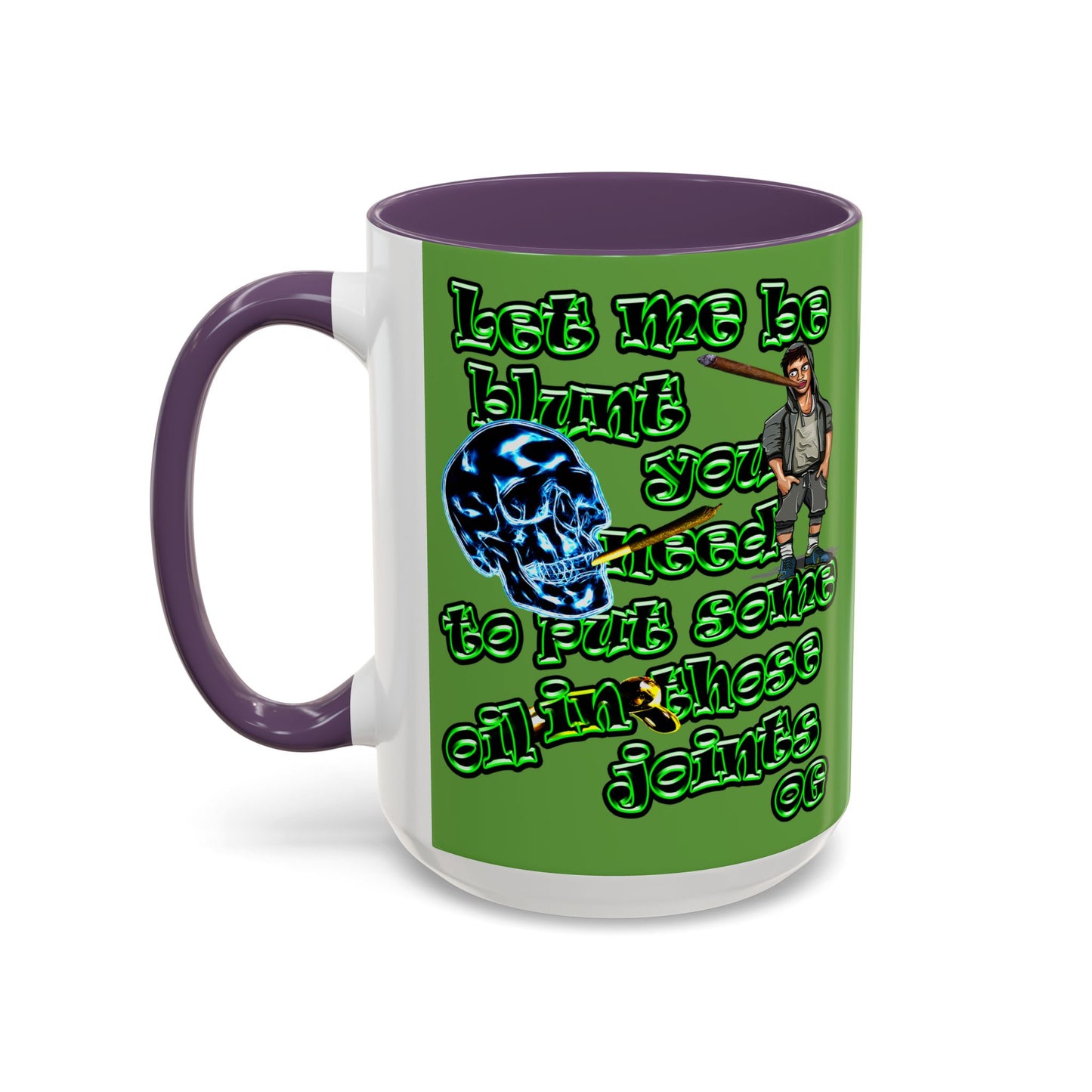 og - Accent Mug (green)