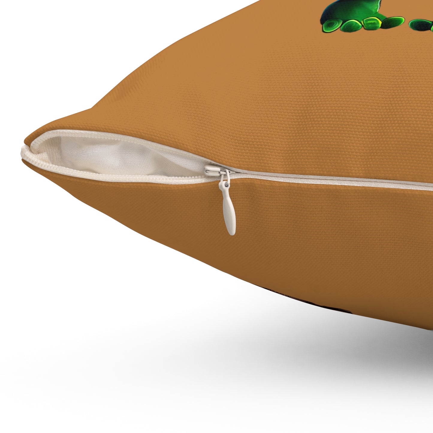 I don't care that your grey - Spun Polyester Square Pillow - (light brown)