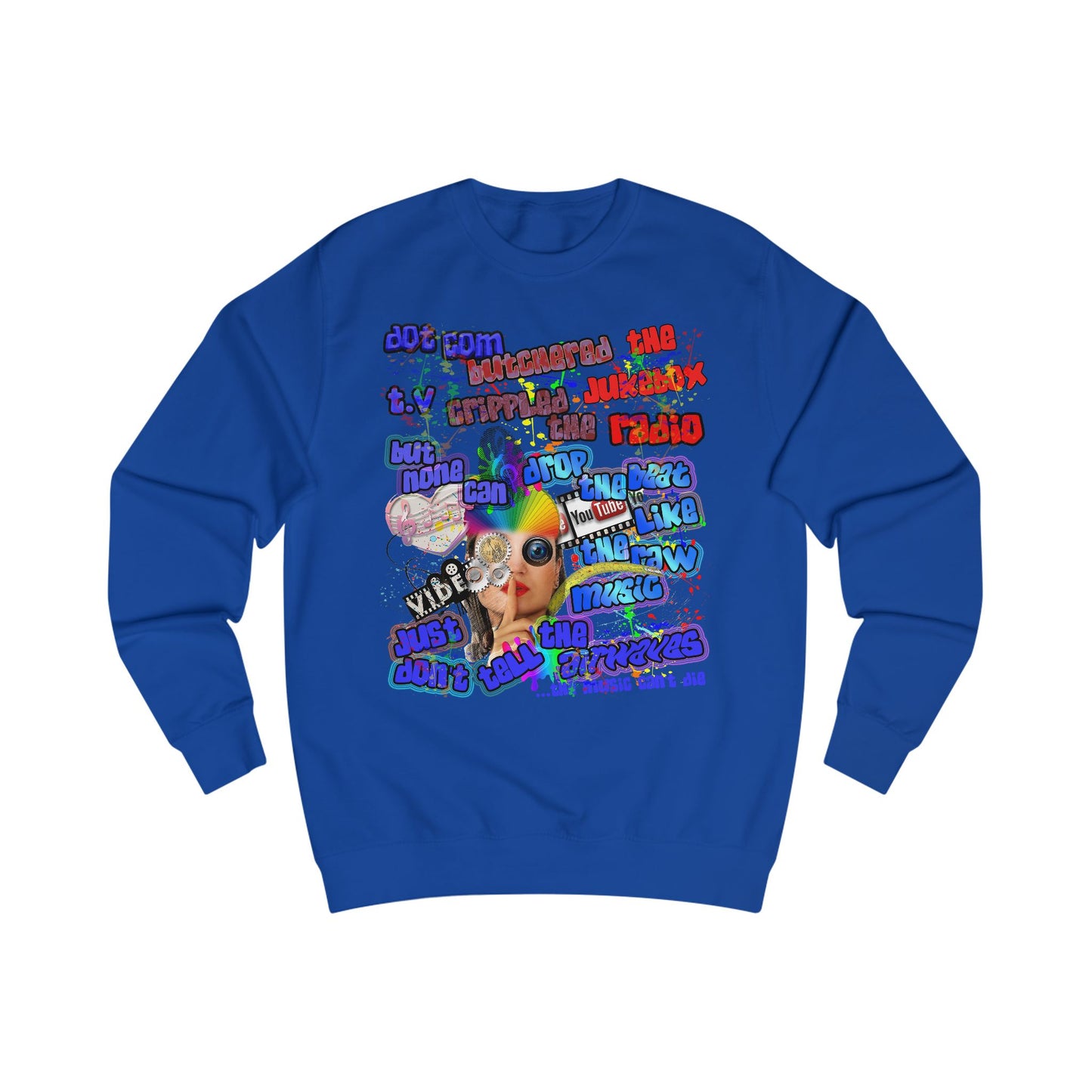 drop the beat - Men's Sweatshirt