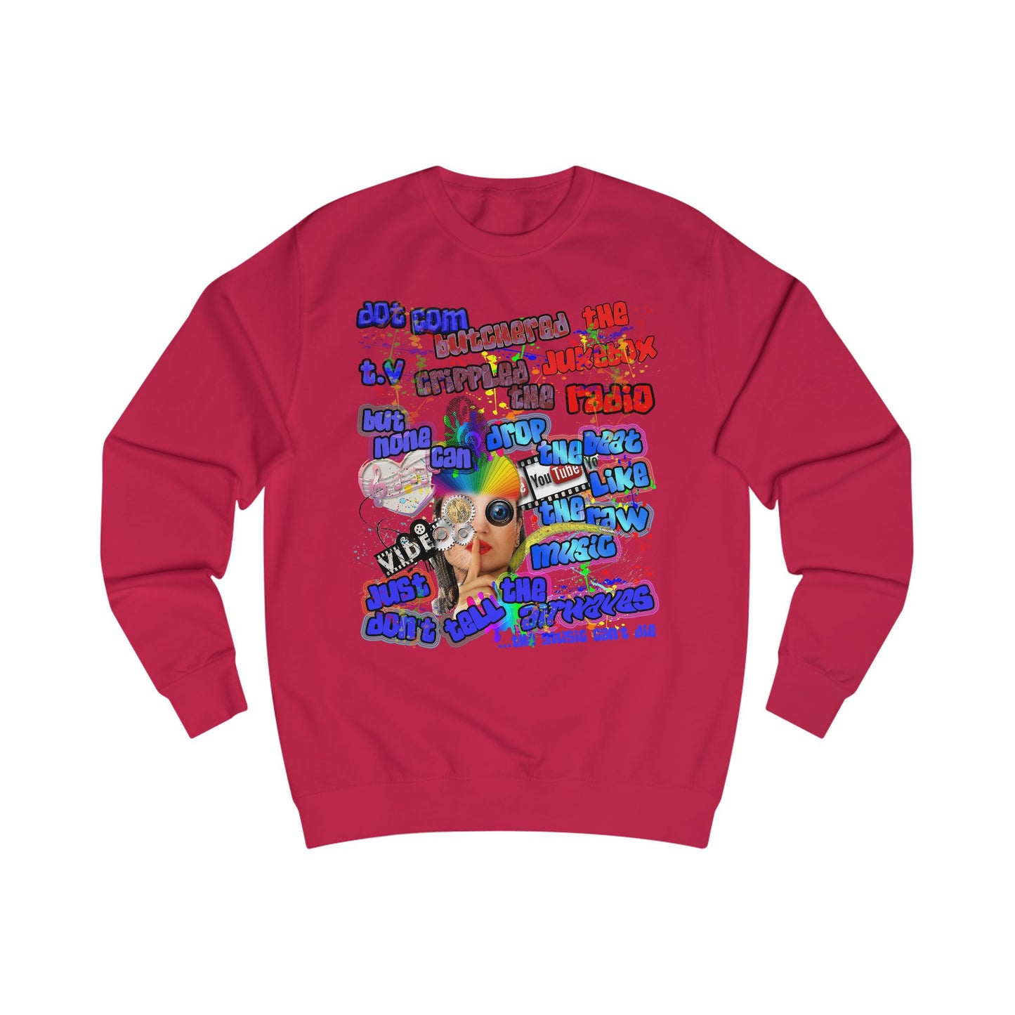 drop the beat - Men's Sweatshirt