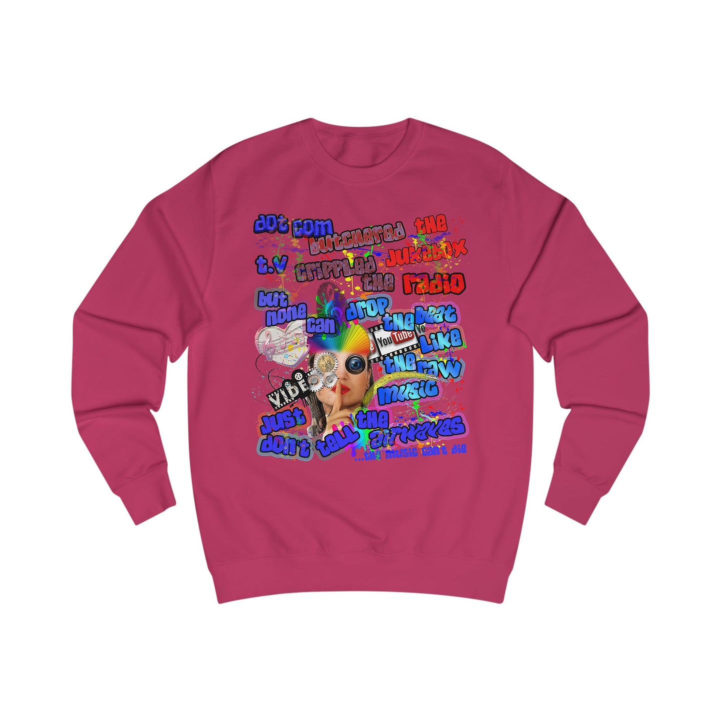 drop the beat - Men's Sweatshirt